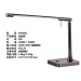 hotel desk reading lamp with steel nickle and chrome contemporary design made in china hotel and hospitality lighting supplier coart item hp3003 black 